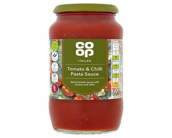 COOP Tomato & Garlic Pasta Sauce (500 G)