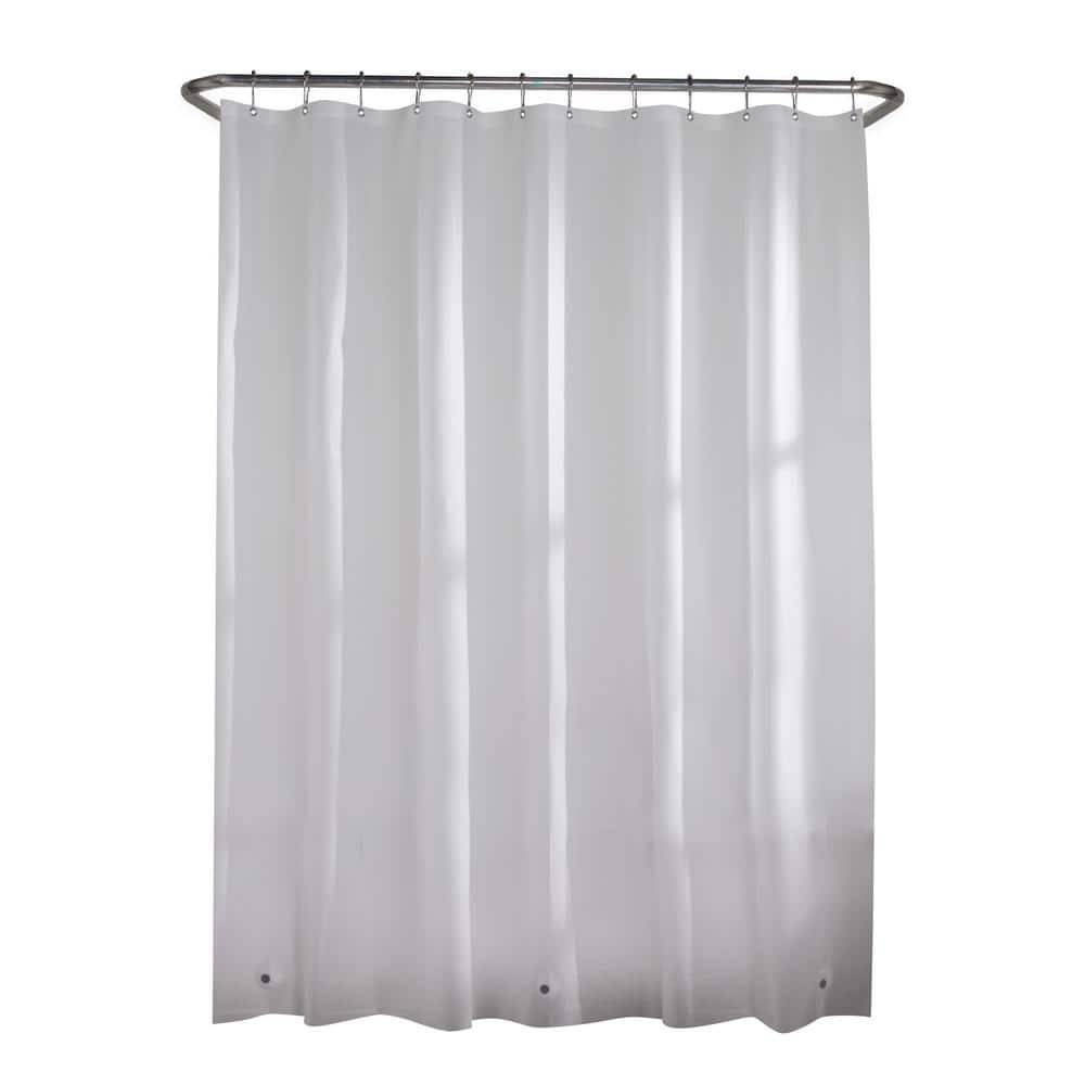 Glacier Bay Peva Shower Curtain Liner, 70 x 72 in, White