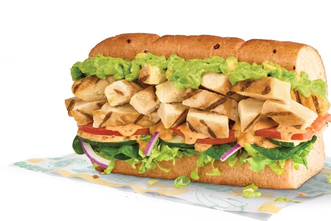 Grilled Chicken & Avocado