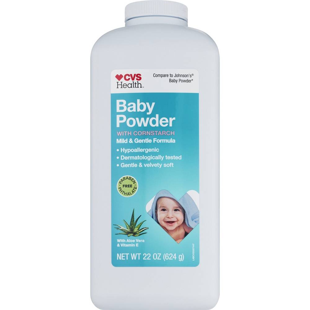 CVS Health Aloe Vera & Vitamin E Baby Powder (22 oz)