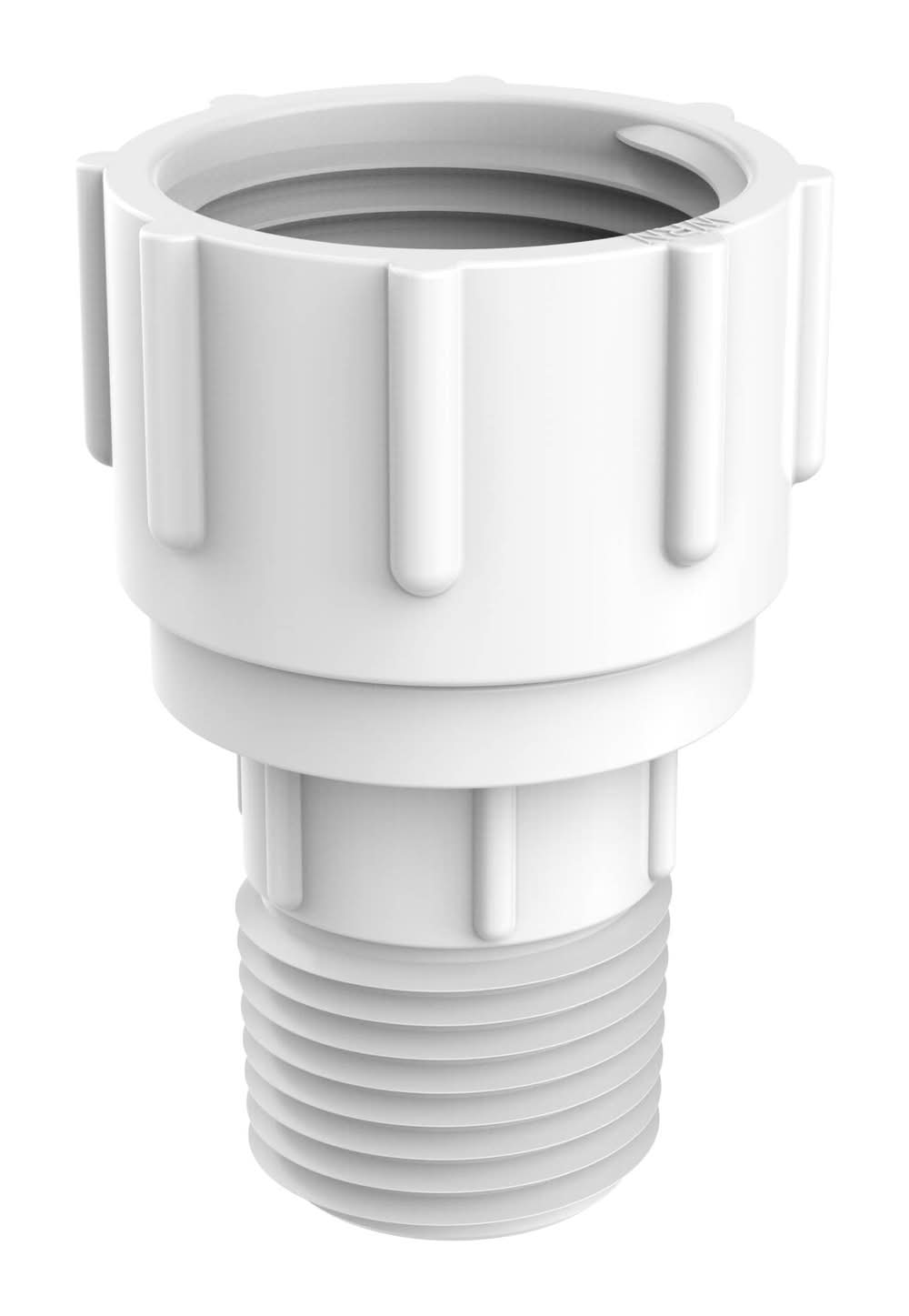 Project Source 1/2-in Plastic Threaded Drip Irrigation Male Adapter