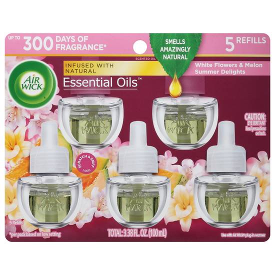 Air Wick Summer Delights Essential Oils Refills (5 ct)