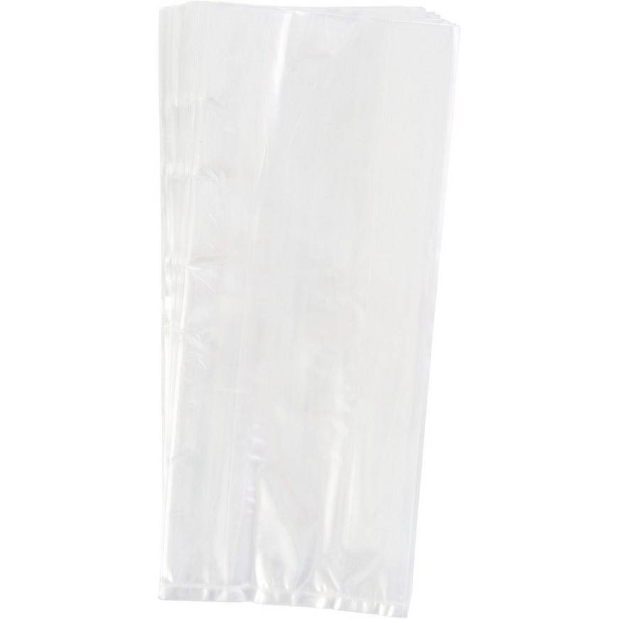 Party City Small Clear Plastic Treat Bags