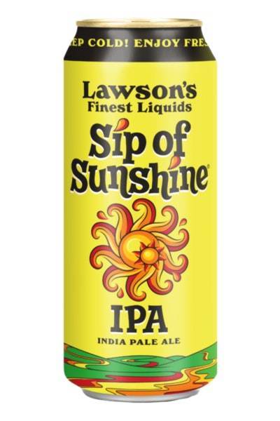 Lawson's Finest Liquids, Sip Of Sunshine, Ipa (4x 16oz cans)