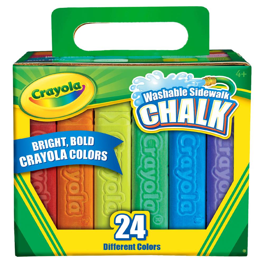 Crayola gises cuadrados gigantes (24 piezas)