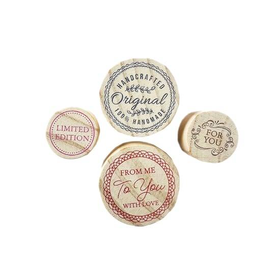 Round Makers Wood Stamp Set By Recollections