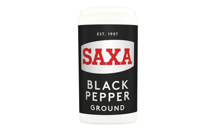 Saxa Ground Black Pepper 25g (354786)