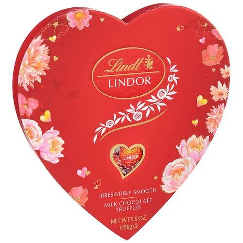 Order Lindor Valentine's Chocolate Heart - 5.5 oz food online from Walgreens store, Maywood on bringmethat.com