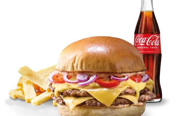 Original Double Chili Cheese Menü