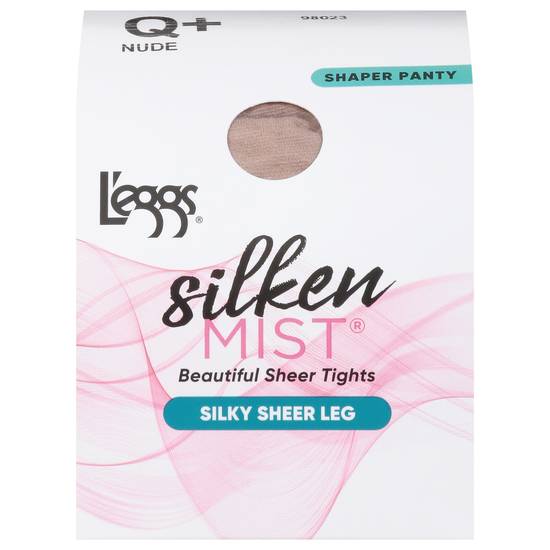 L'eggs Silken Mist Nude Q+ Silky Sheer Leg Shaper Panty, Delivery Near You
