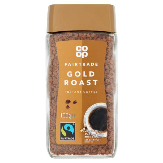 Co-op Fairtrade Gold Roast Instant Coffee (100g)