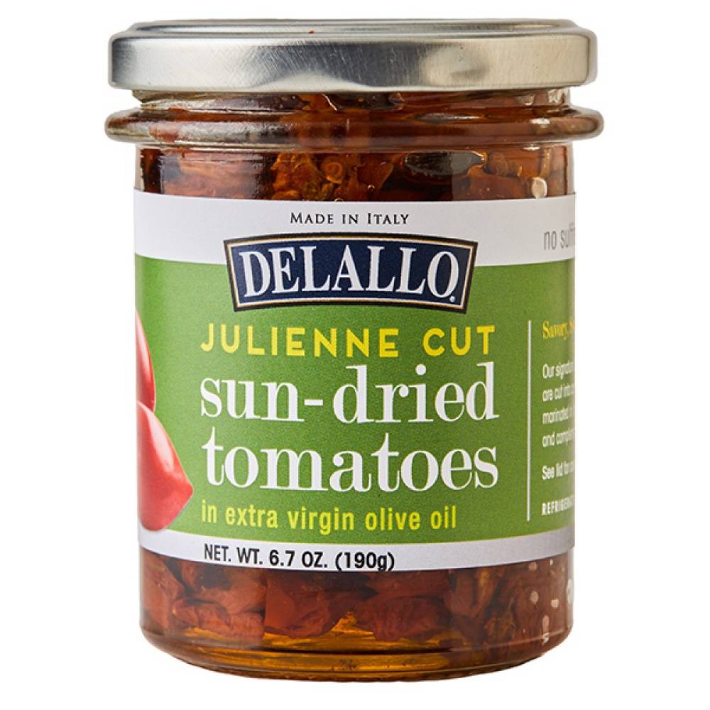 Delallo Sun Dried Tomatoes Julienne Cut