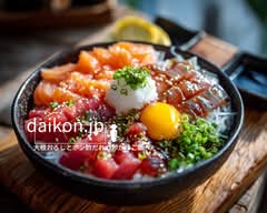 daikon.jp恵比寿店～大根おろしとポン酢だれの卵かけご飯～Raw egg rice with grated radish and ponzu sauce TOKYO