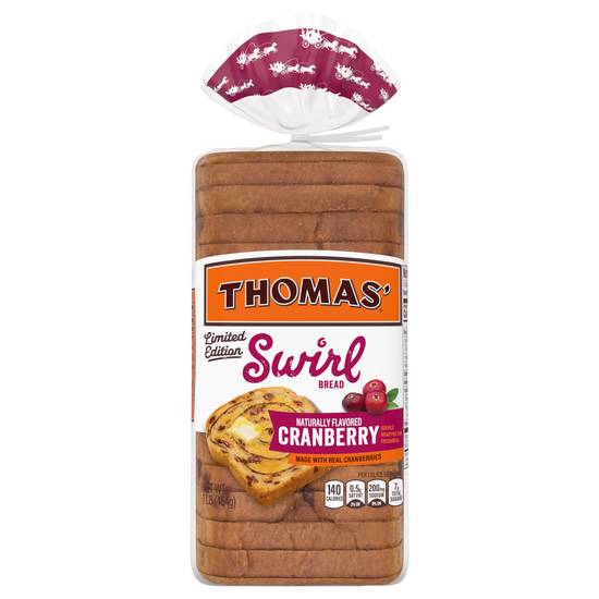 Thomas' Cranberry Swirl Bread (1 lb)