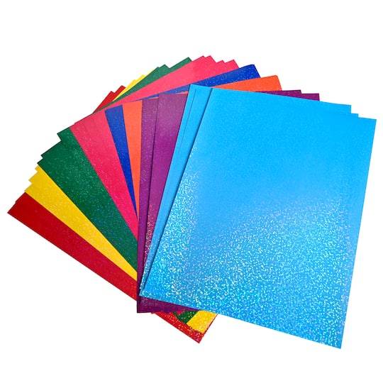 9" X 12" Bright Holographic Foil Paper, 24Ct. By Creatology