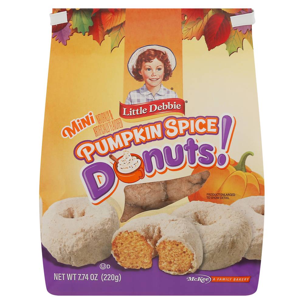 Little Debbie Mini Donuts (pumpkin spice)