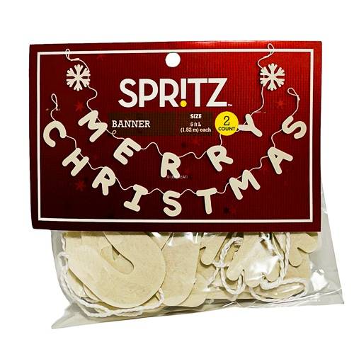Merry Christmas Felt Garland - Spritz™