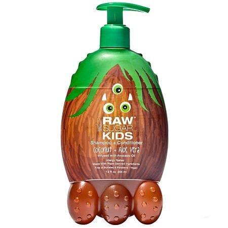 Raw Sugar Kids Coconut + Aloe Vera Shampoo + Conditioner