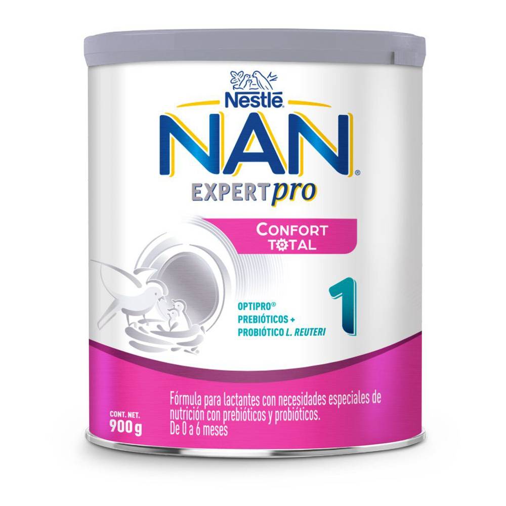 Nan fórmula para lactantes expert pro confort total (etapa 1)