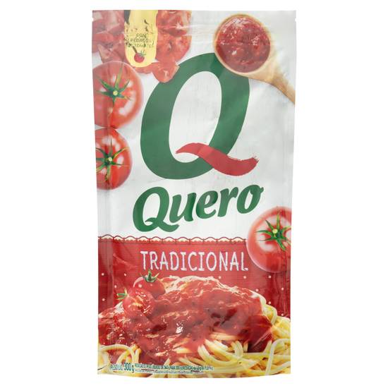 Quero molho de tomate tradicional (300 g)