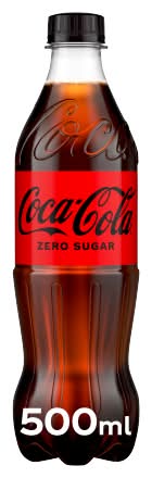 Coca-Cola Zero Sugar Soda (500ml)