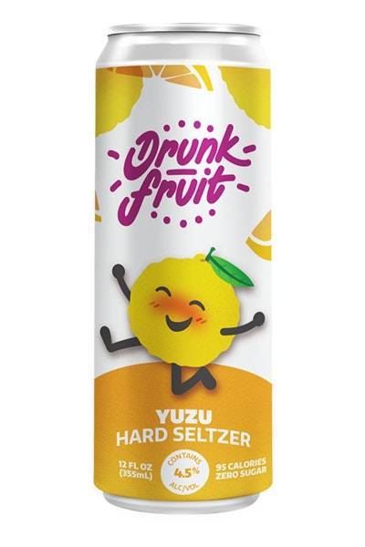 Drunk Fruit Yuzu Hard Seltzer (6x 12oz cans)
