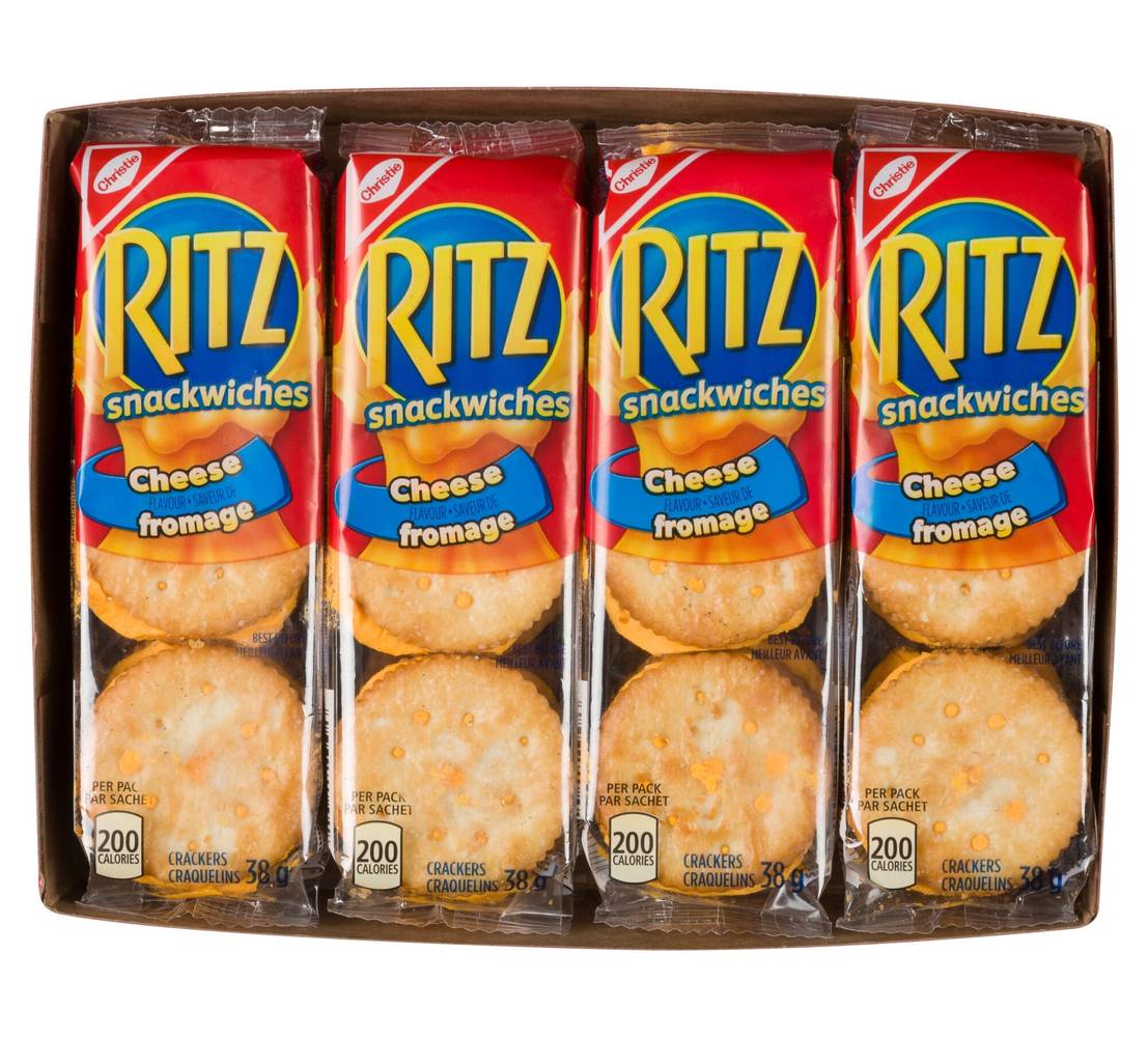 Craquelins Christie Ritz Saveur de fromage, emb. de 8 - 304g / Christie Ritz Cheese Flavour Crackers 8pk. - 304g