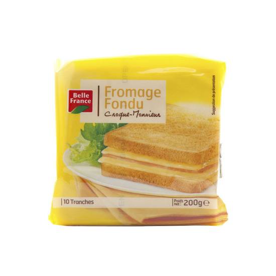 FROMAGE CROQUE MONSIEUR TRANCHE X10 200G