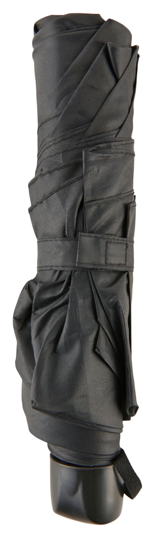 Mini Solid Compact Umbrella, OS, Black