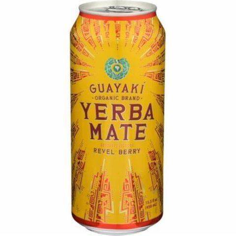 Guayaki Organic Brand Revel Berry 15.5oz Can