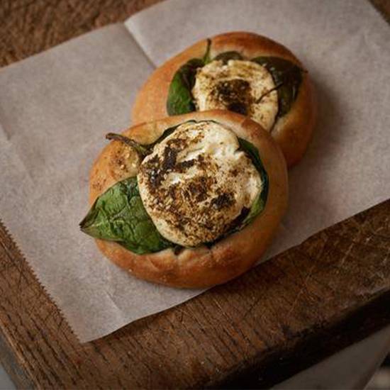 Spinach & Labneh Pita