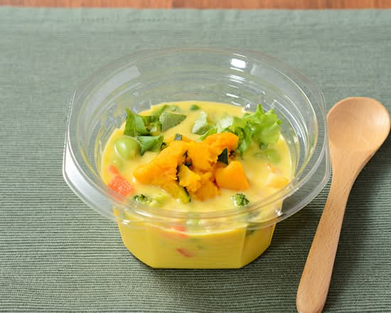 かぼちゃと5種野菜の冷製スープ*