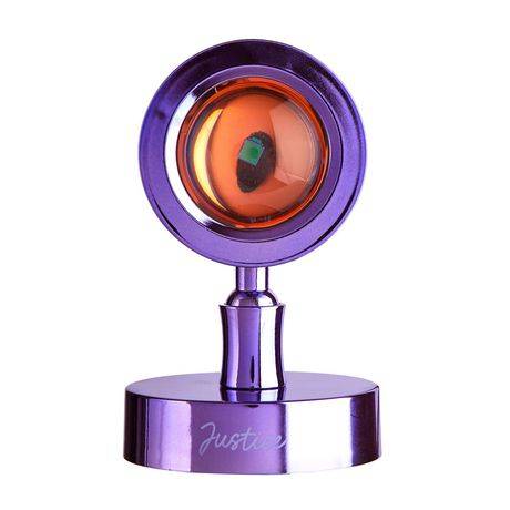 Justice Mini Led Projection Lamp, Purple