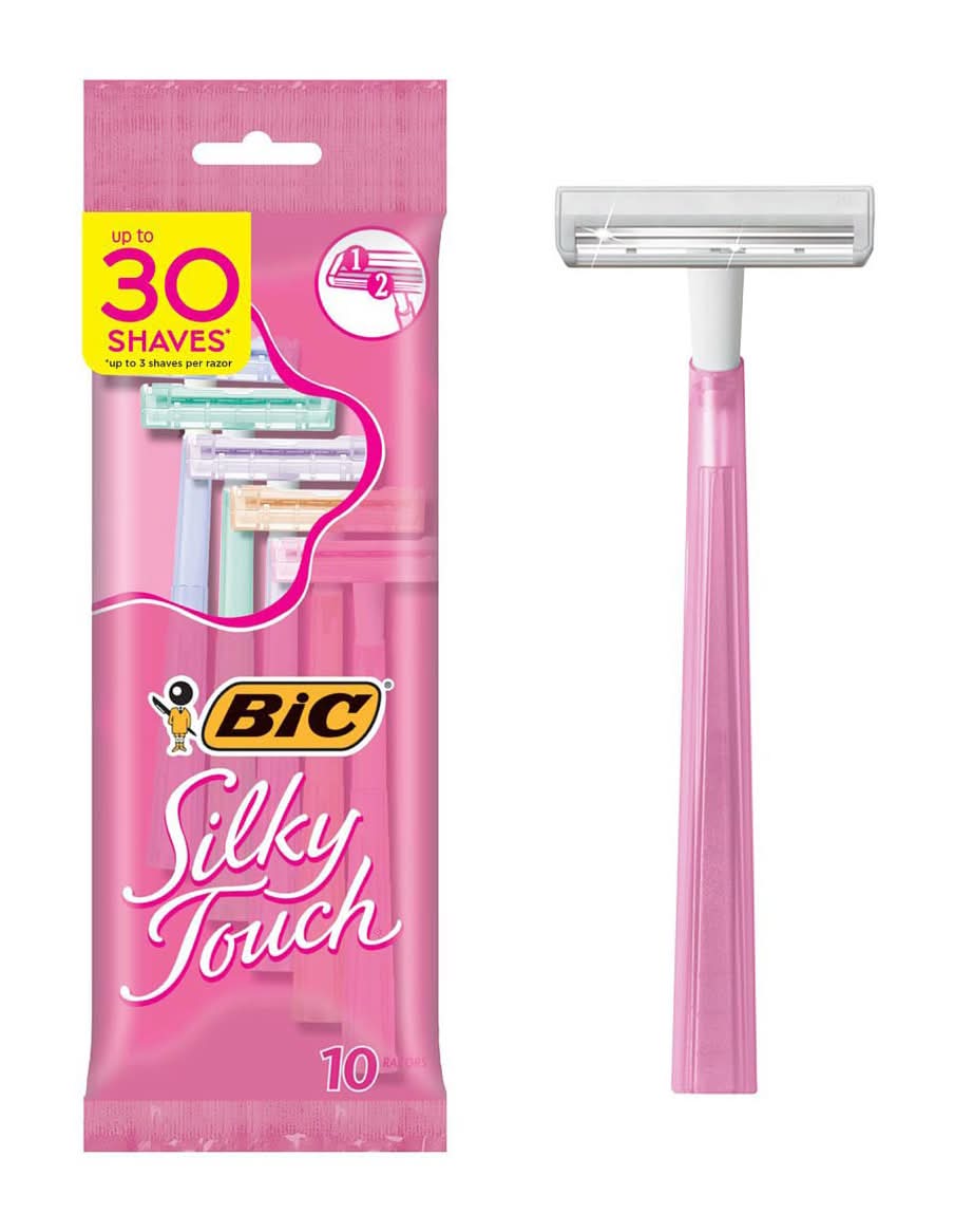 Bic Silky Touch Women'S Disposable Razors 10 Ct
