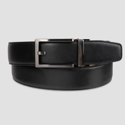 Haggar H26 Reversible Dress Belt, Men, L, Black