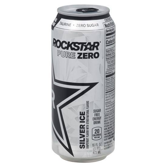 Rockstar Pure Zero Sugar Free Grapefruit Energy Drink (16 fl oz)