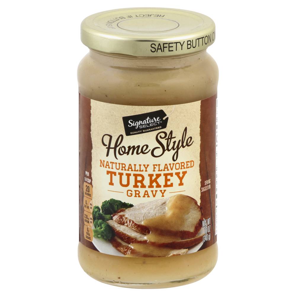 Signature Select Home Style Turkey Gravy (12 oz)