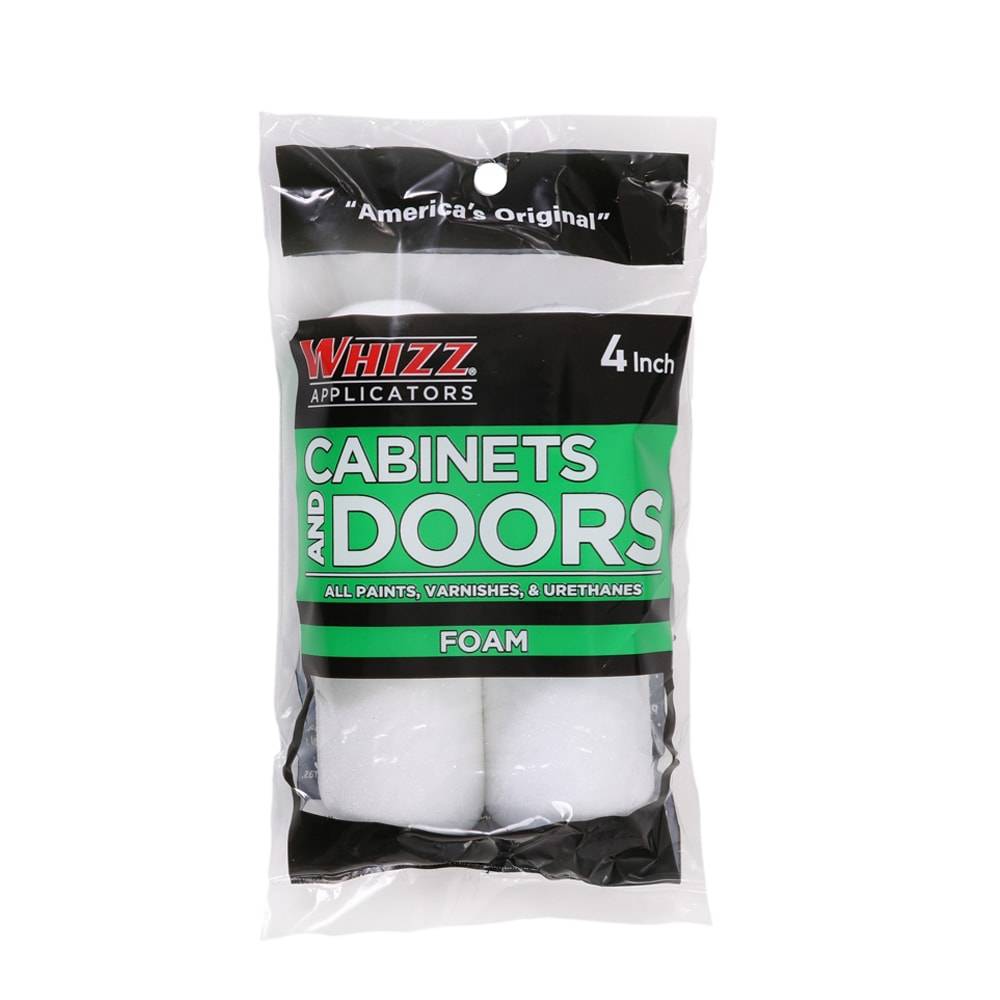 WHIZZ 4-in Cabinet and Door Foam Mini Paint Roller (2-Pack) | 94060