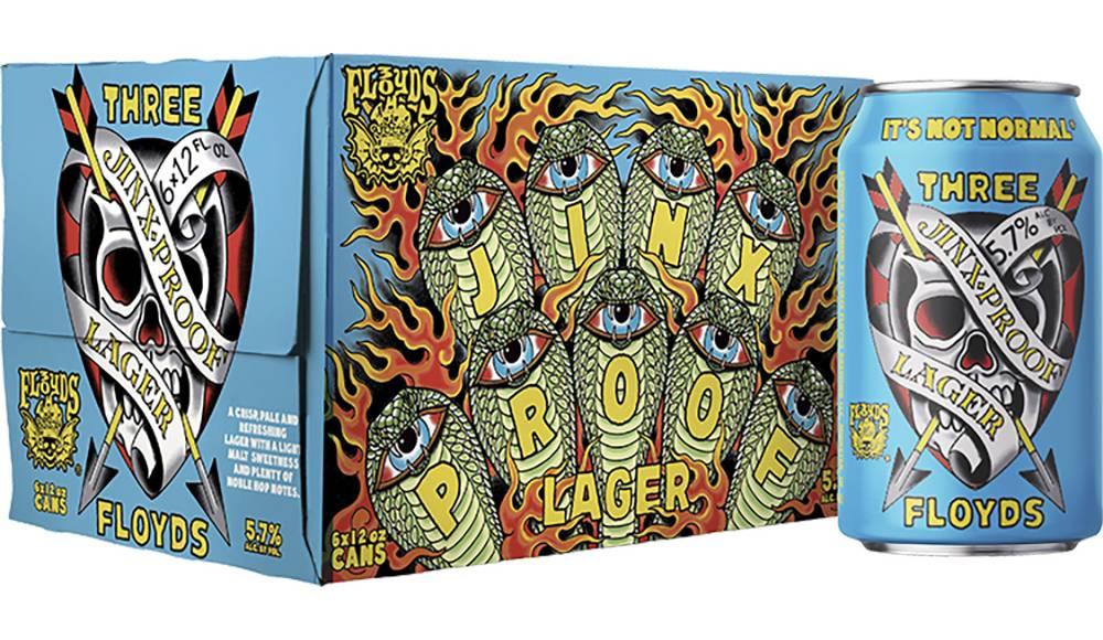 3 Floyds Jinx Proof Lager Beer (6 x 12 fl oz)