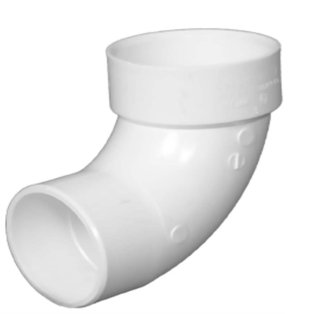 Charlotte Pipe 1-1/2-in 90-Degree PVC DWV Street Elbow