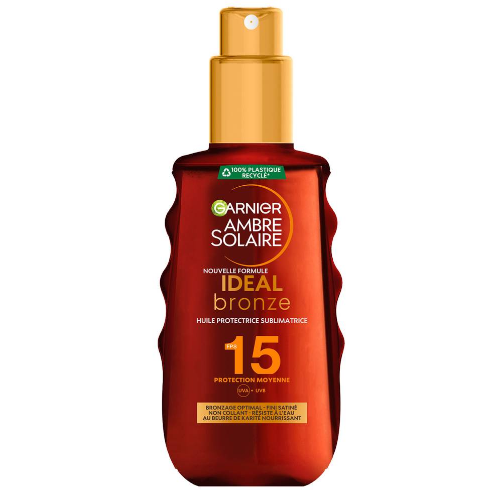 Garnier - Ambre solaire huile protection ideal bronze spf 15 (150 ml)