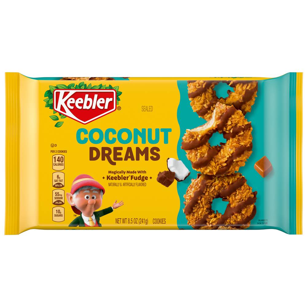 Keebler Coconut & Caramel Fudge Cookies (8.5 oz)