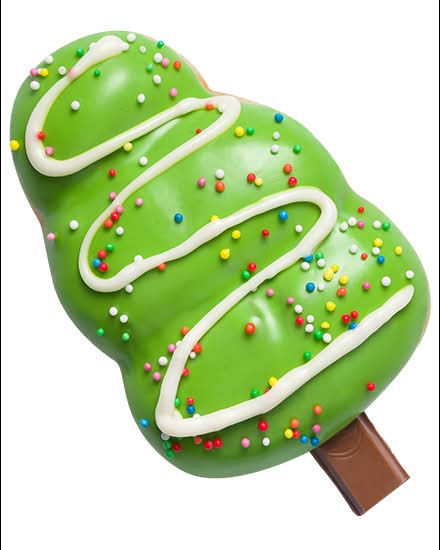 Krispy Kreme Christmas Tree Doughnut