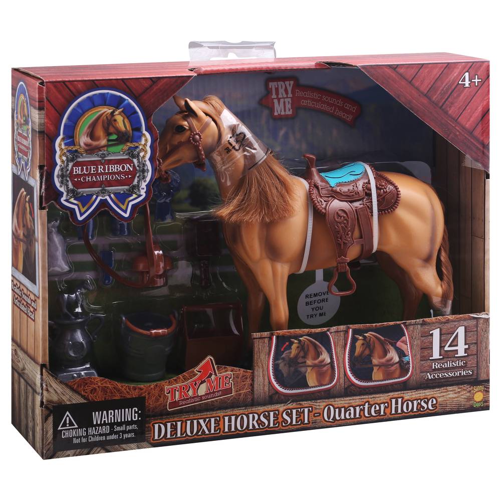 Sunny Days Blue Ribbon Champions Quarter Horse Set