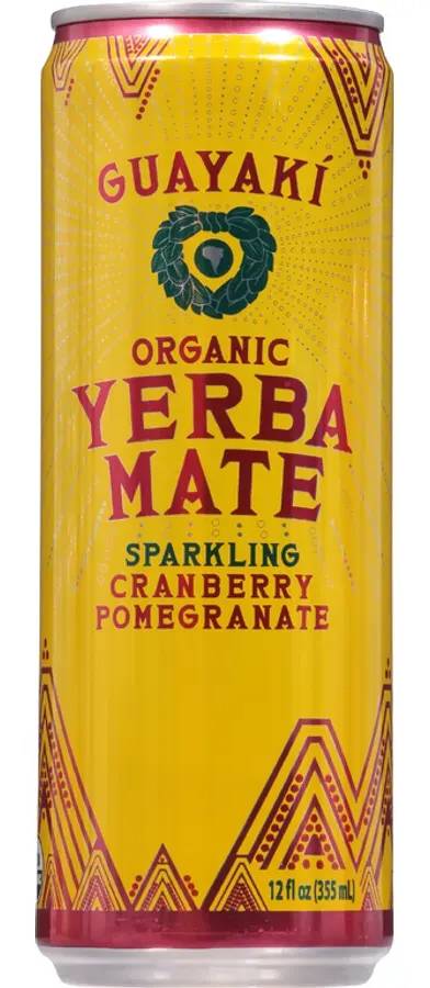 Guayaki Sparkling Organic Cranberry Pomegranate Yerba Mate