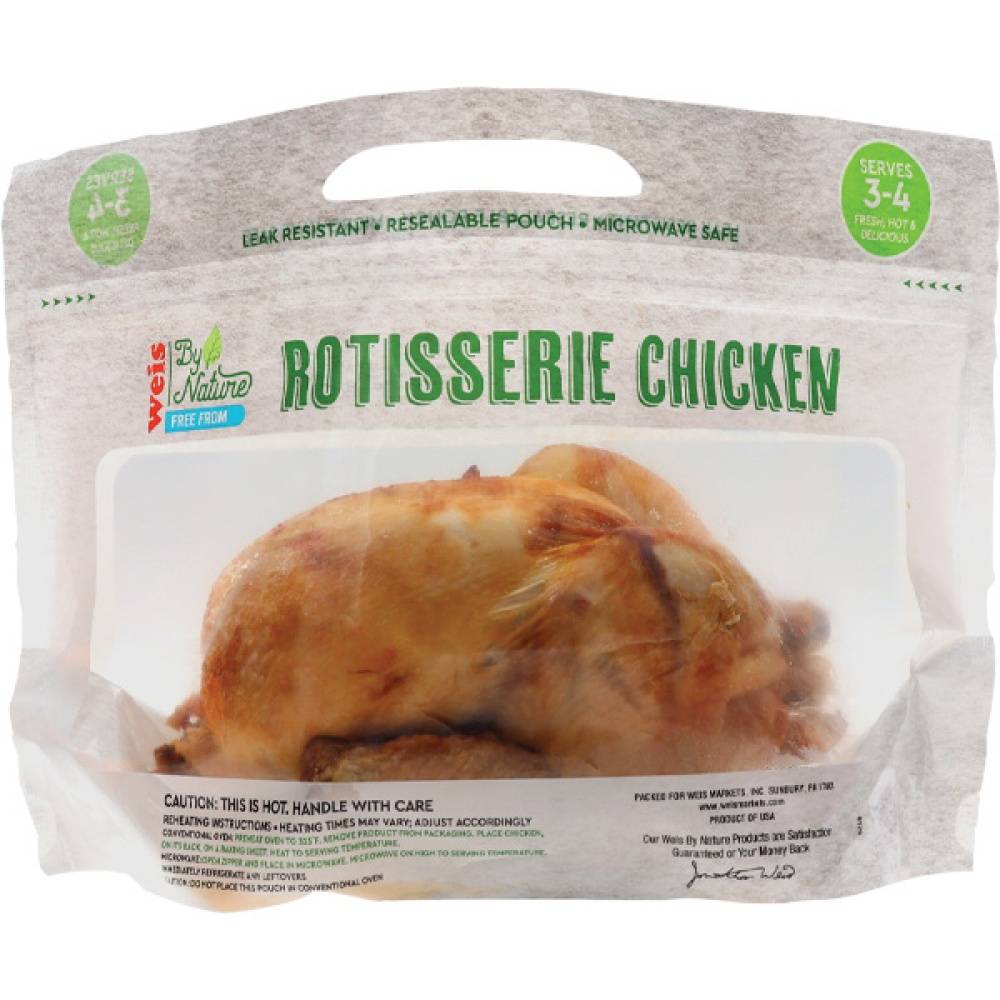 Weis by Nature Rotisserie Chicken Classic Hot