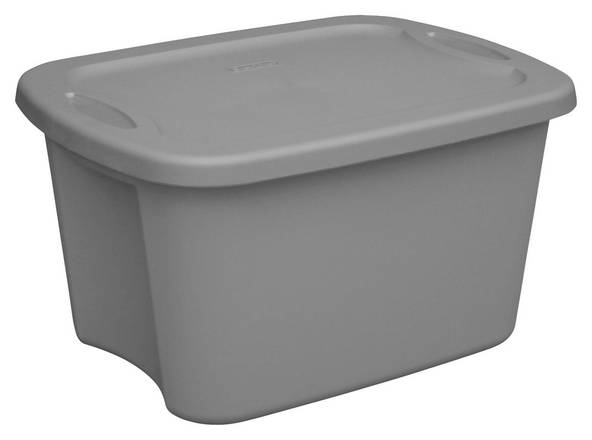 Sterilite Tote Box Gray (1 unit)