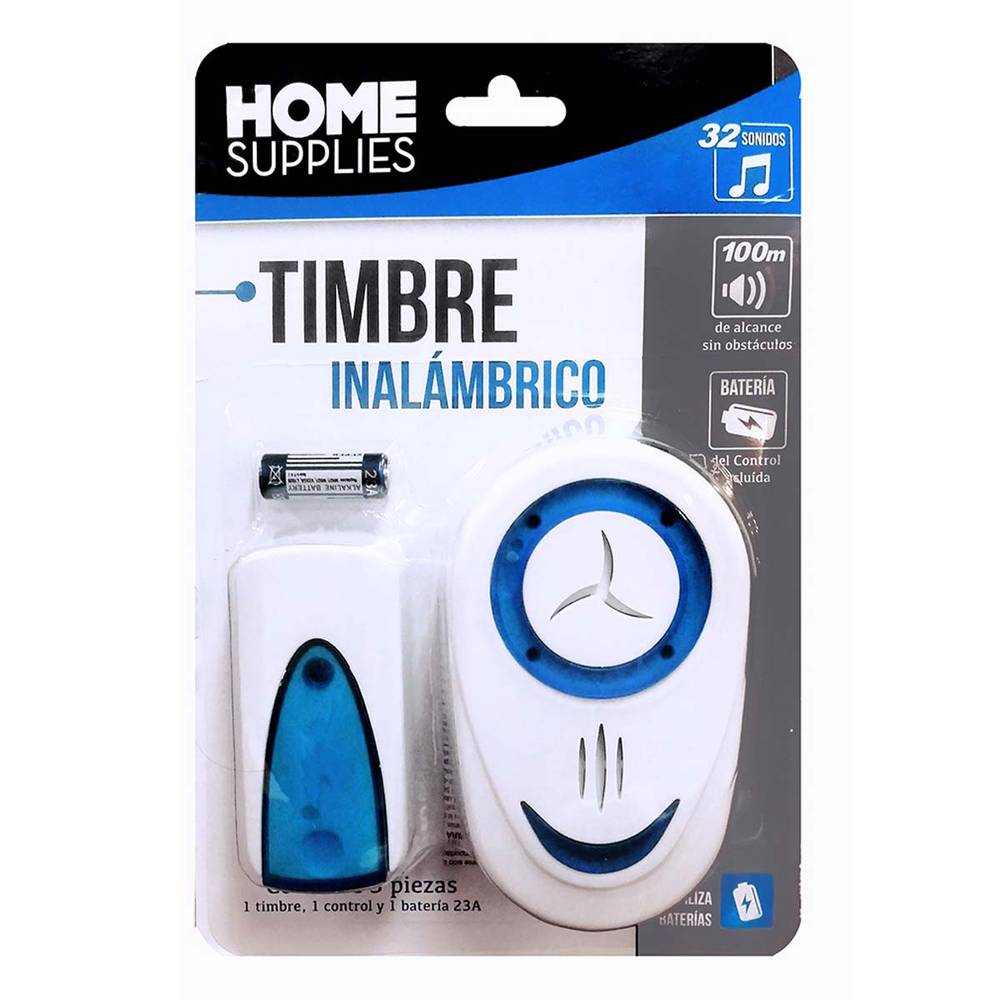 Home supplies timbre inalámbrico (3 piezas)