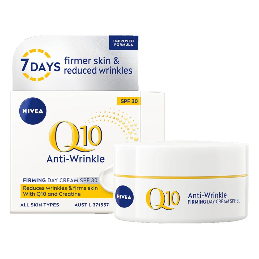 Nivea Q10 Power Anti-Wrinkle + Firming Day Cream Spf30 50ml 50ml