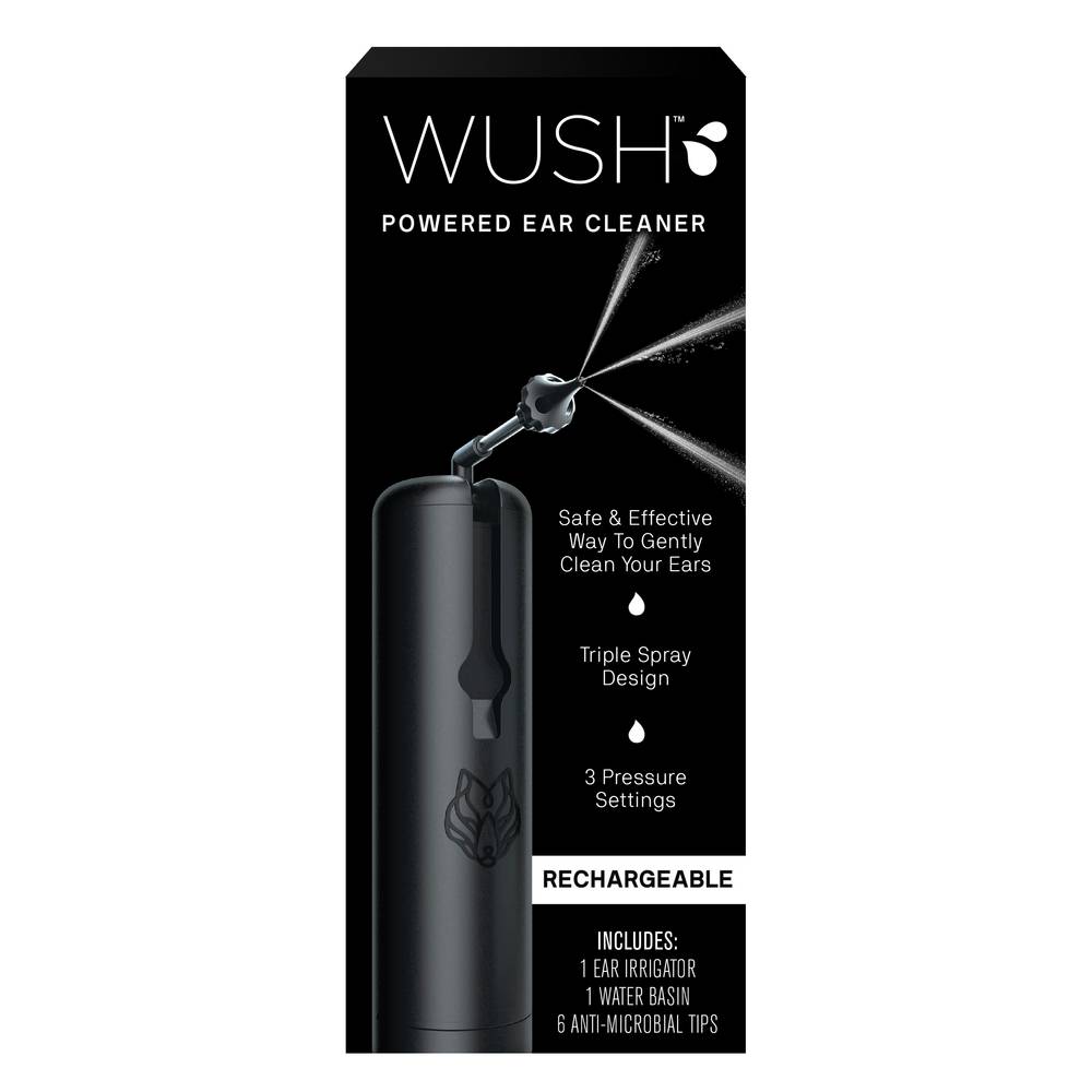 Black Wolf Wush Powered Ear Cleaner